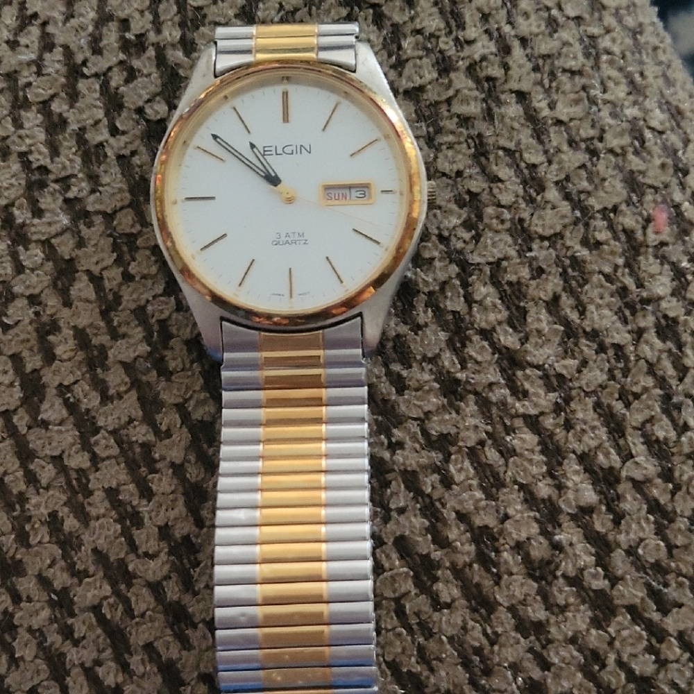 Elgin Two-Tone Quartz Watch